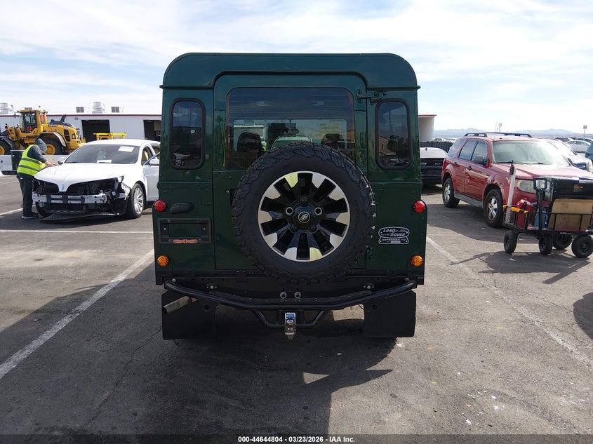 1991 Land Rover Defender VIN: SALLDHMF7HA904537 Lot: 44644804
