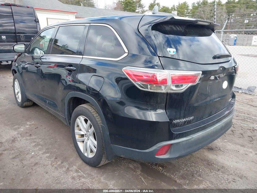 2015 Toyota Highlander Le V6