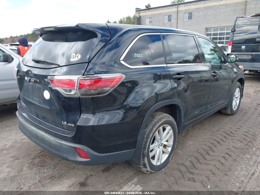 2015 Toyota Highlander Le V6
