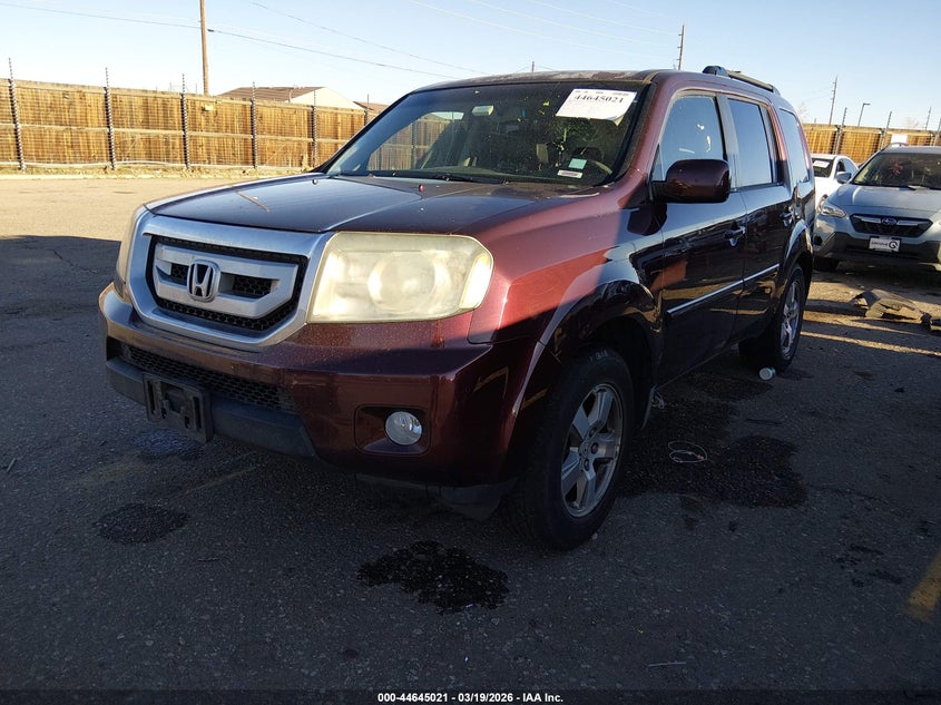 5FNYF486X9B043082 2009 Honda Pilot Ex-L photo 1