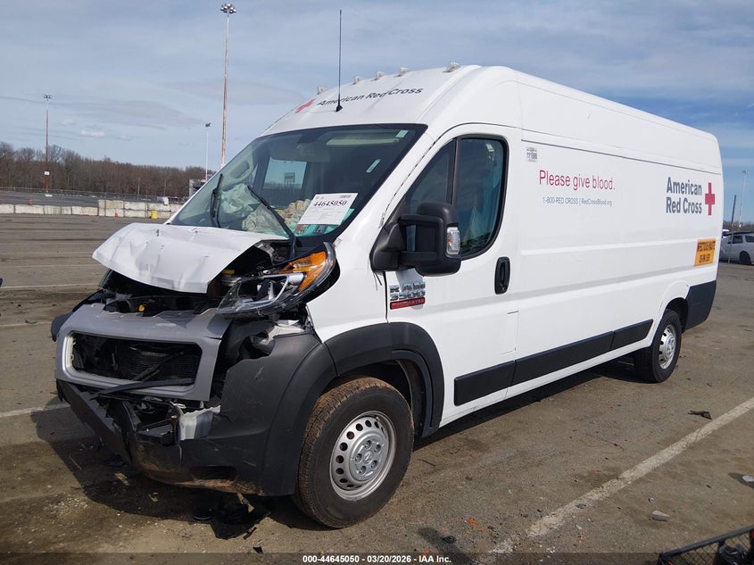 2021 Ram Promaster 3500 Cargo Van High Roof 159 Wb Ext