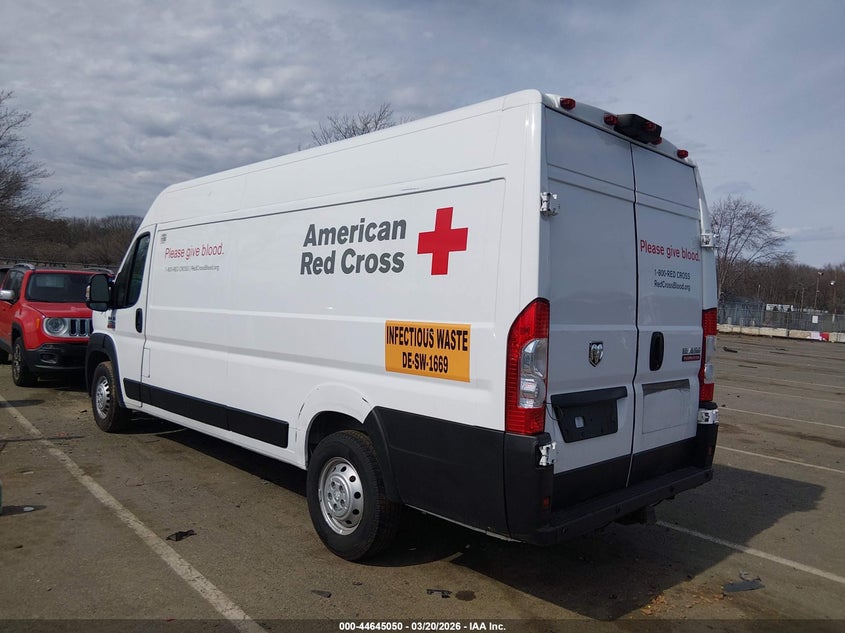 2021 Ram Promaster 3500 Cargo Van High Roof 159 Wb Ext