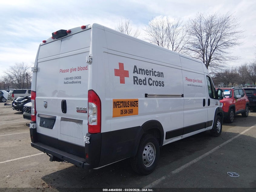 2021 Ram Promaster 3500 Cargo Van High Roof 159 Wb Ext