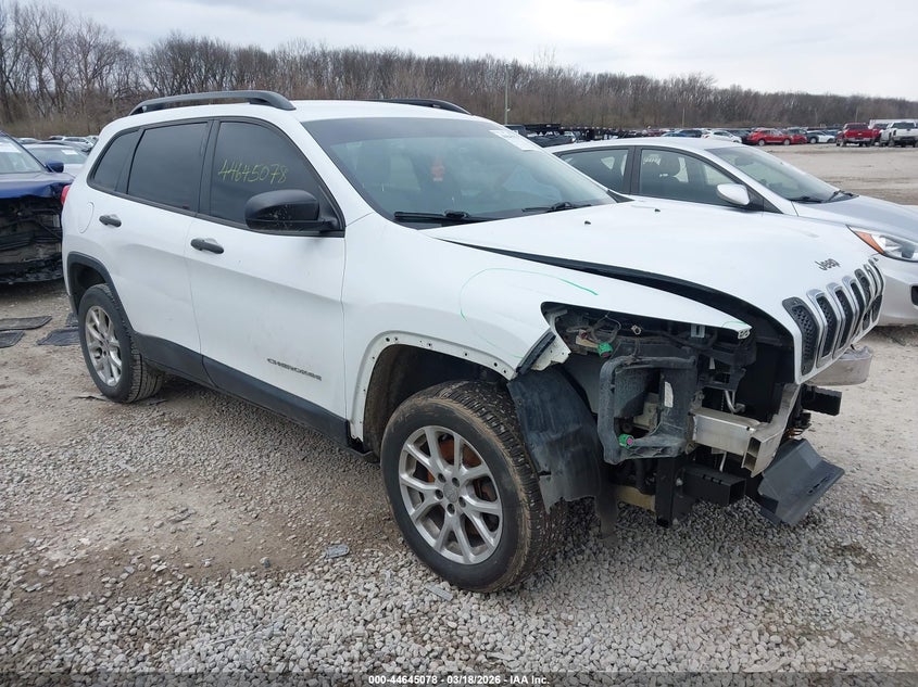2016 Jeep Cherokee Sport