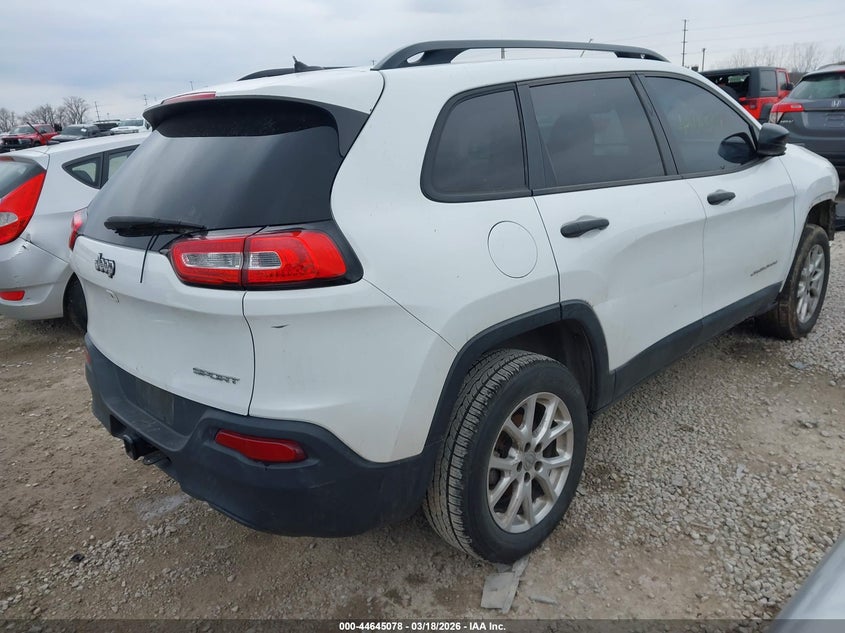 2016 Jeep Cherokee Sport
