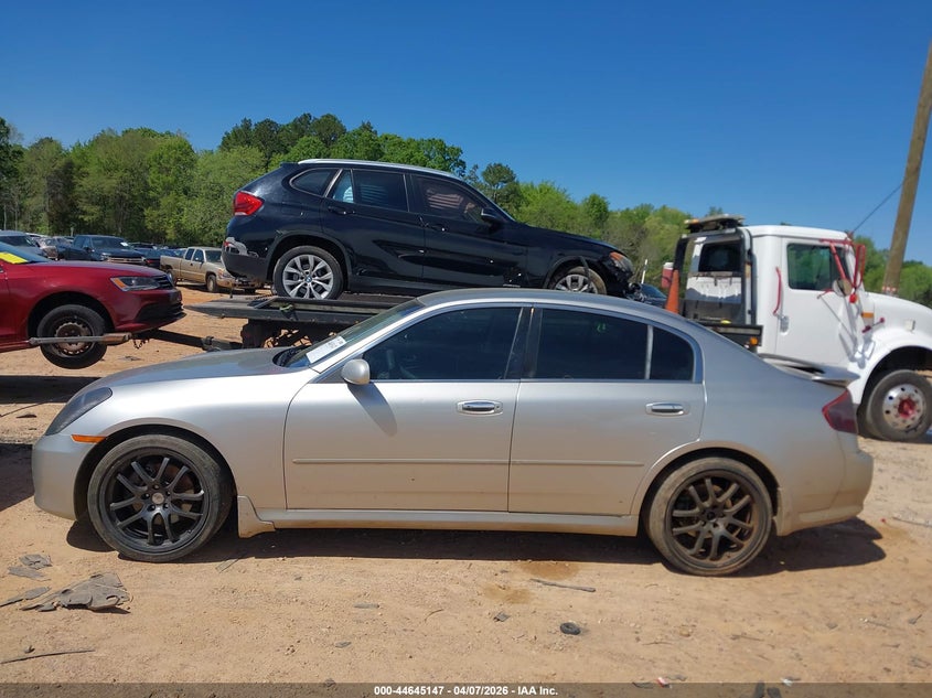 2005 Infiniti G35 VIN: JNKCV51E45M214154 Lot: 44645147