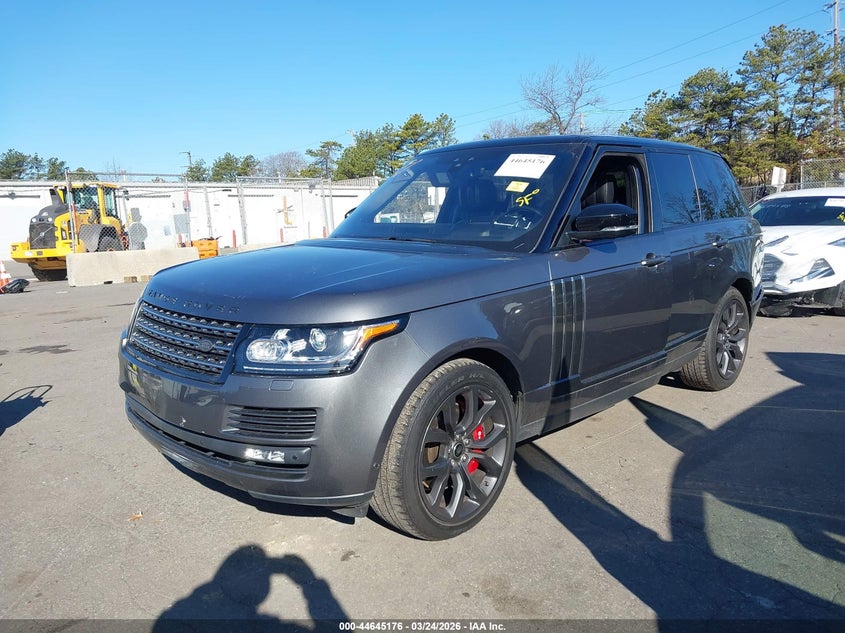 2017 Land Rover Range Rover 5.0L V8 Supercharged Sv Autobiography Dynamic