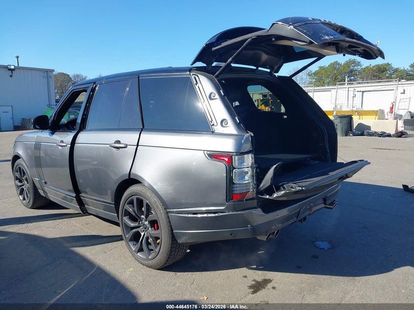 2017 Land Rover Range Rover 5.0L V8 Supercharged Sv Autobiography Dynamic