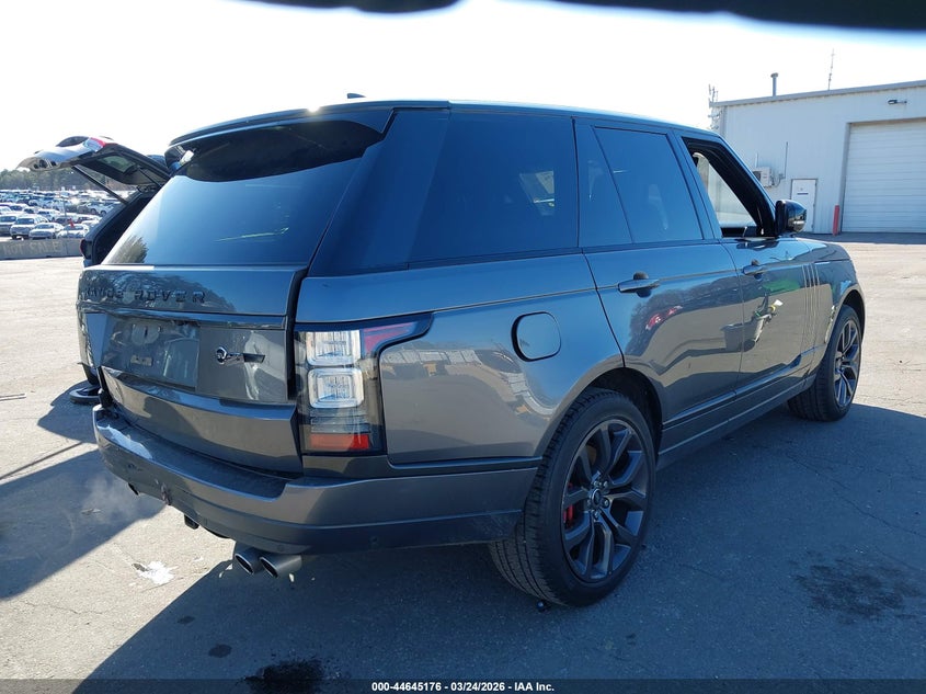 2017 Land Rover Range Rover 5.0L V8 Supercharged Sv Autobiography Dynamic