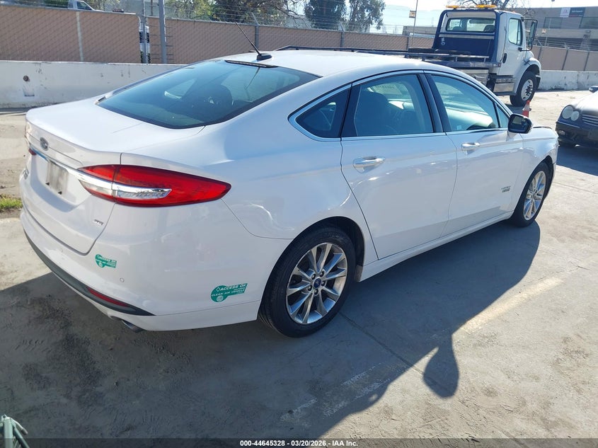 2017 Ford Fusion Energi Se Luxury
