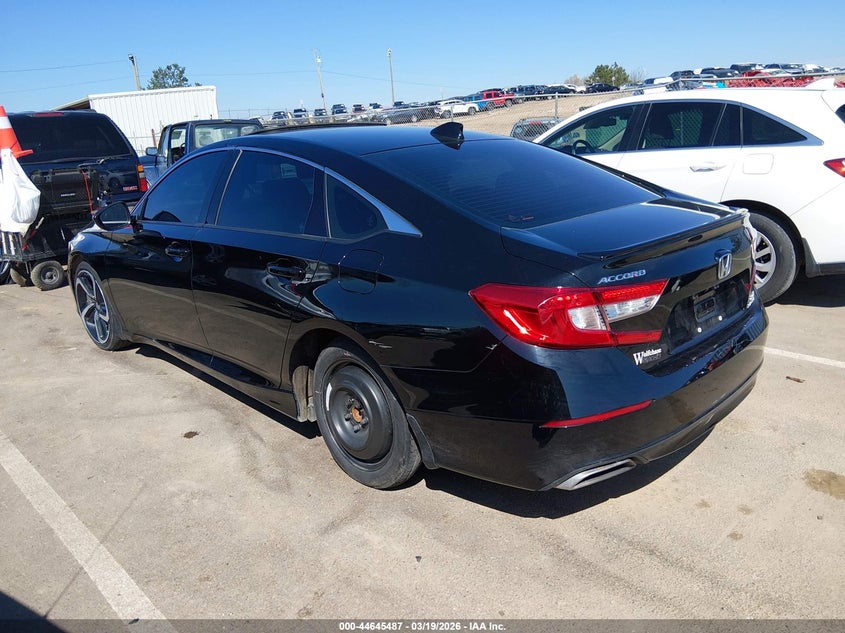 2022 HONDA ACCORD auction photo 3