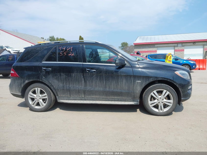 2012 Mercedes-Benz Ml 350 4Matic VIN: 4JGDA5HB0CA083568 Lot: 44645522