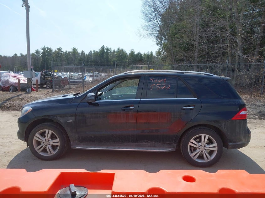 2012 Mercedes-Benz Ml 350 4Matic VIN: 4JGDA5HB0CA083568 Lot: 44645522