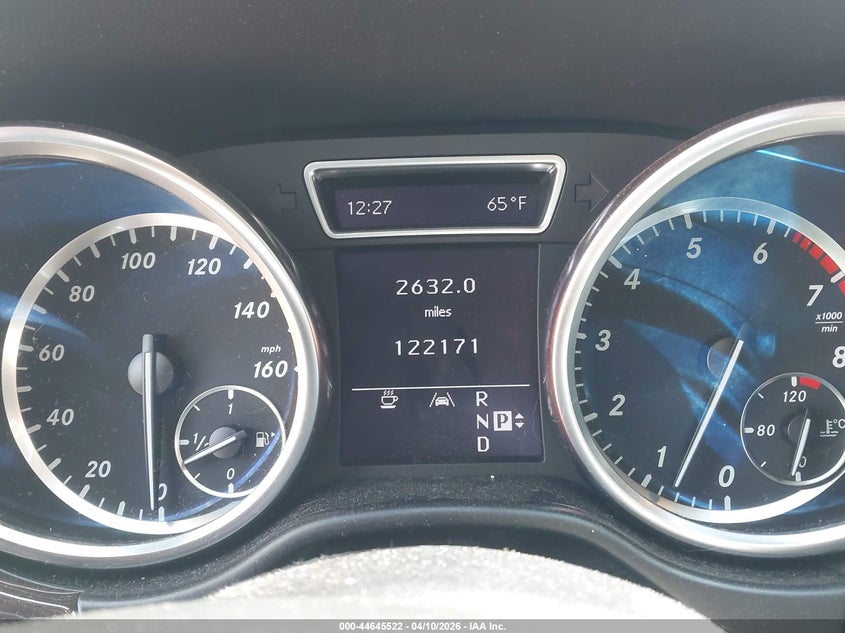 2012 Mercedes-Benz Ml 350 4Matic VIN: 4JGDA5HB0CA083568 Lot: 44645522