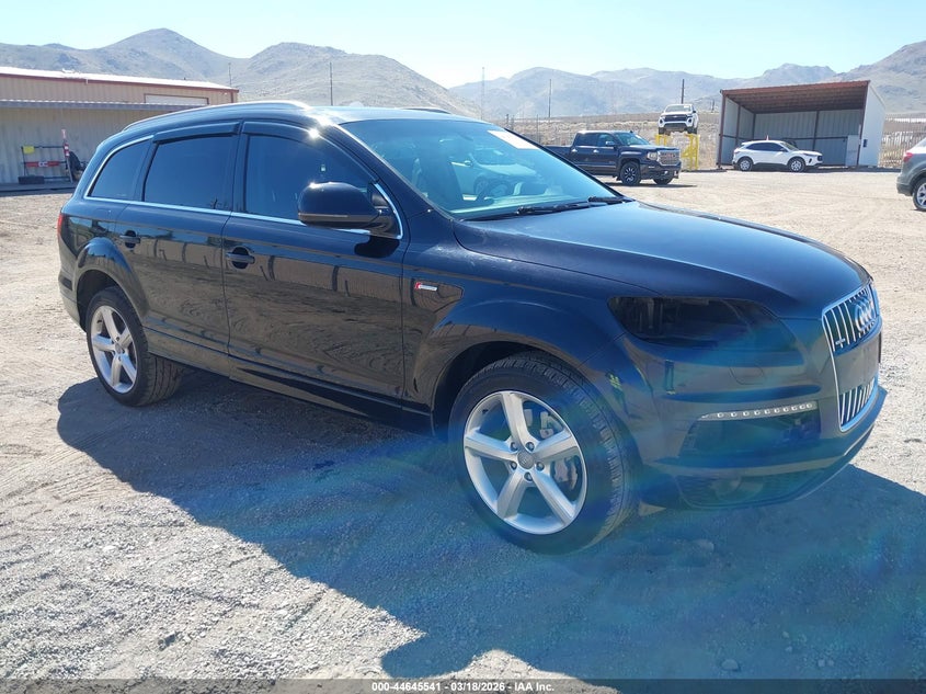 2012 Audi Q7 3.0T S Line Prestige
