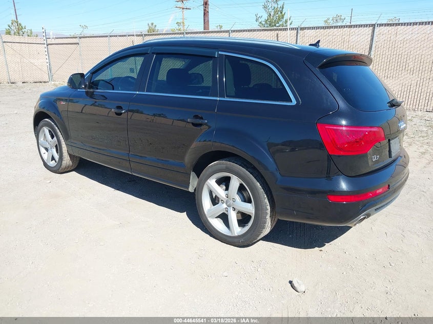 2012 Audi Q7 3.0T S Line Prestige