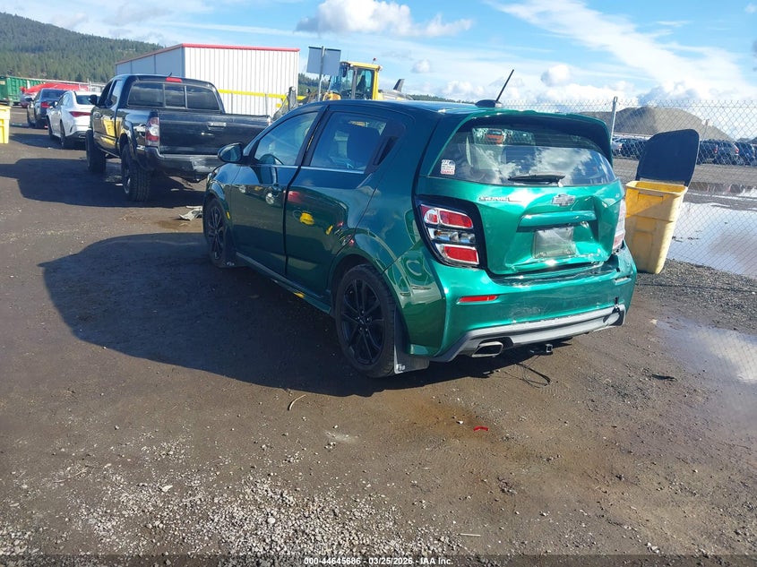 2018 Chevrolet Sonic Lt Auto