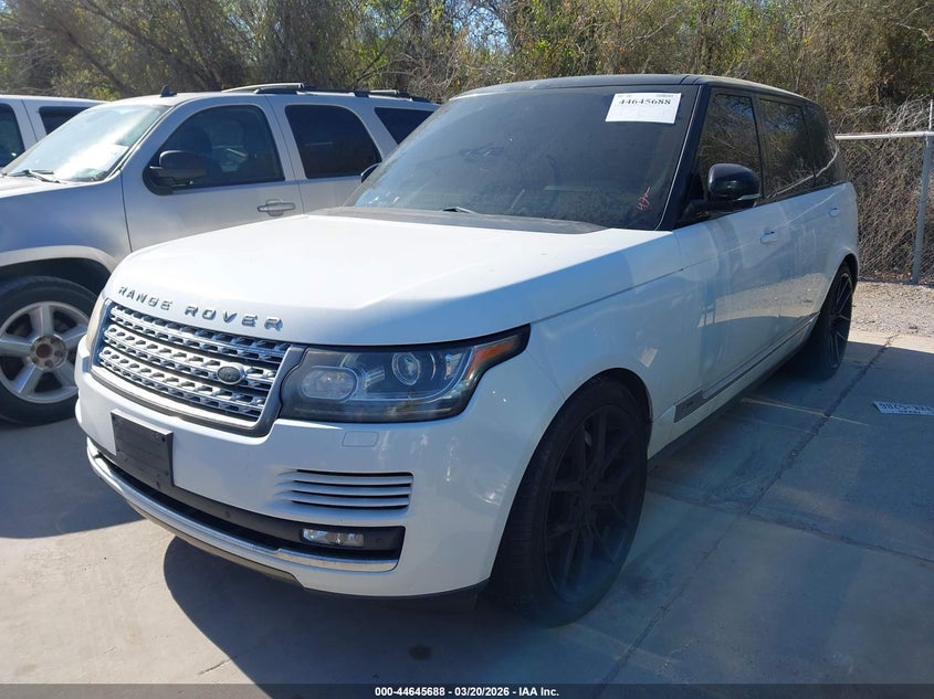 2016 Land Rover Range Rover 5.0L V8 Supercharged