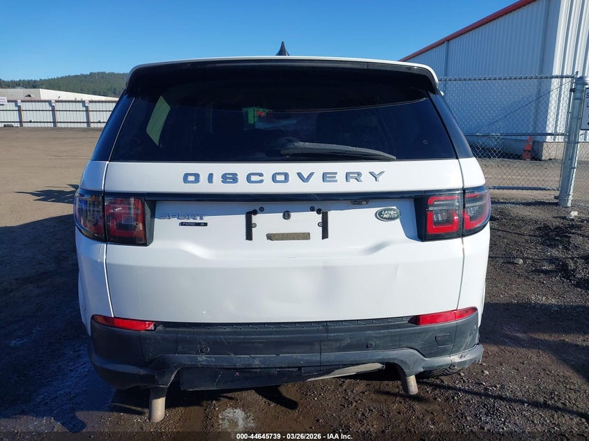 2020 Land Rover Discovery Sport S VIN: SALCJ2FX1LH834495 Lot: 44645739