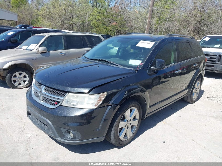 3C4PDCDG1CT305235 2012 Dodge Journey 3.6 Crew black