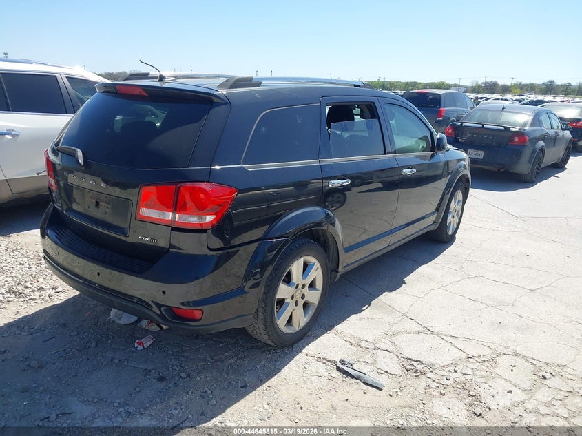 2012 Dodge Journey 3.6 Crew black Lot 111044645815 Vin 3C4PDCDG1CT305235
