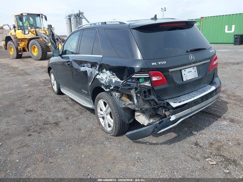 2013 Mercedes-Benz Ml 350 4Matic