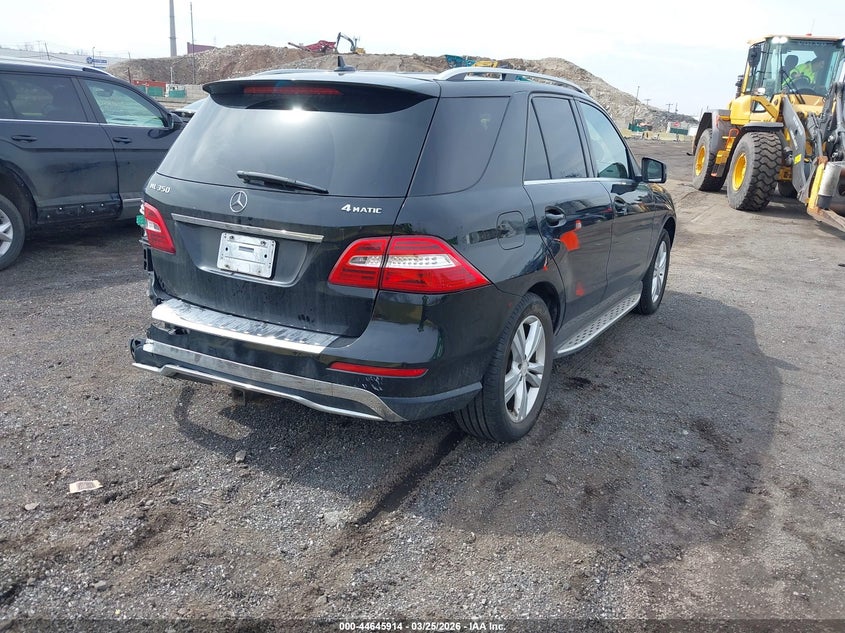 2013 Mercedes-Benz Ml 350 4Matic