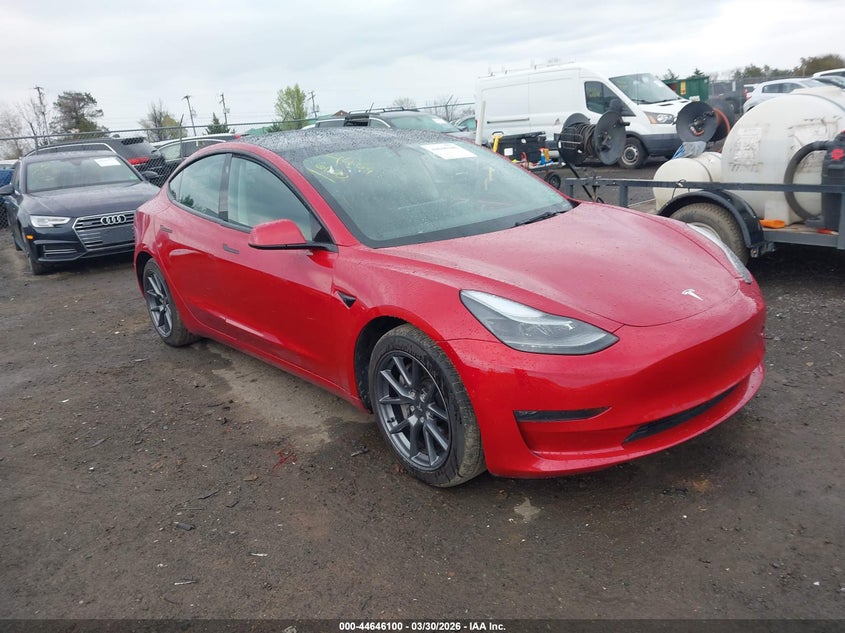 2022 Tesl Model 3 Awd W/Long R Long Range Dual Motor All-Wheel Drive