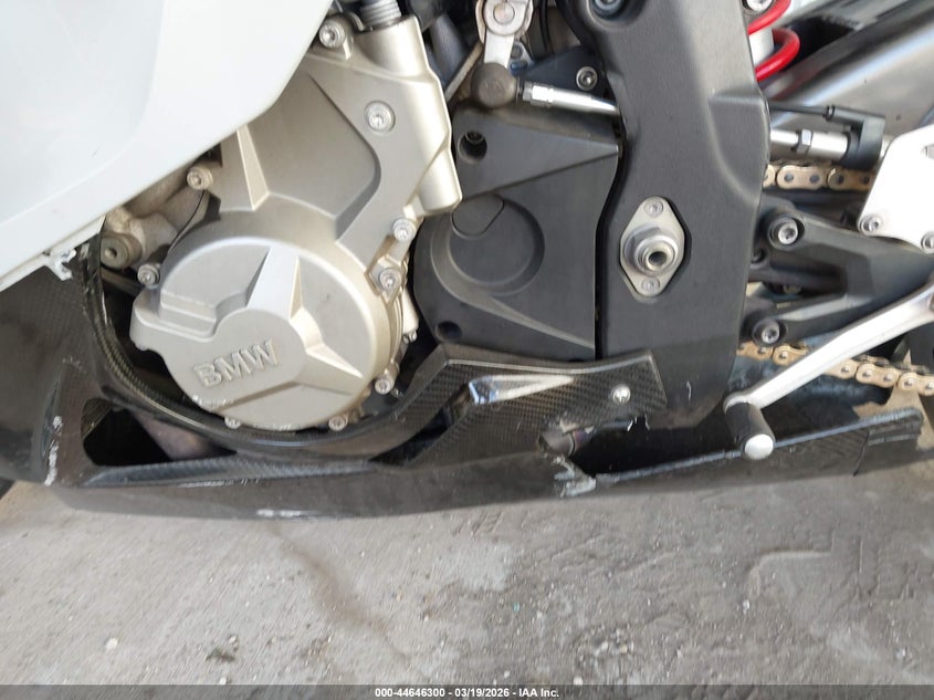 2011 BMW S 1000 Rr VIN: WB1051707BZV43158 Lot: 44646300