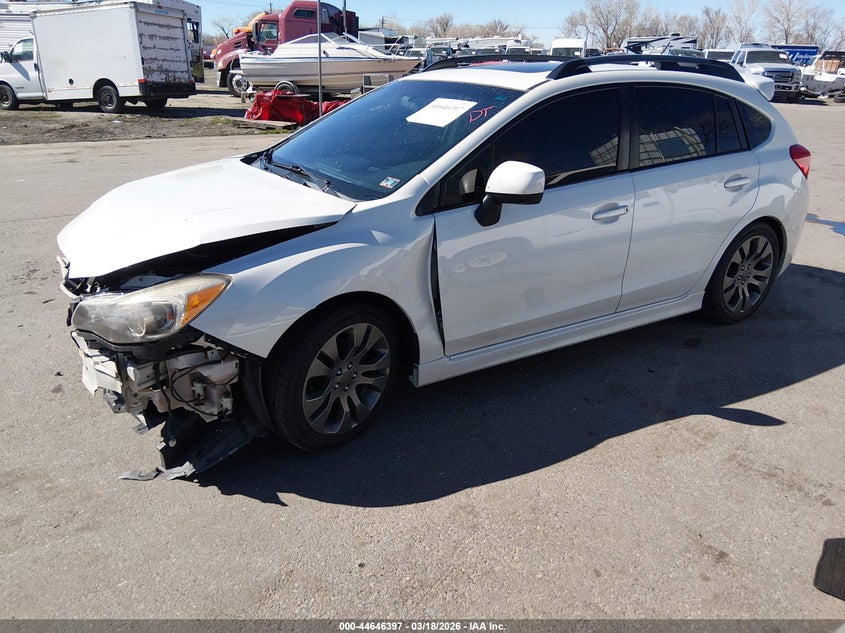 Vin: jf1gpas67e8320738, lot: 45143414, subaru impreza 2.0i sport limited 20142