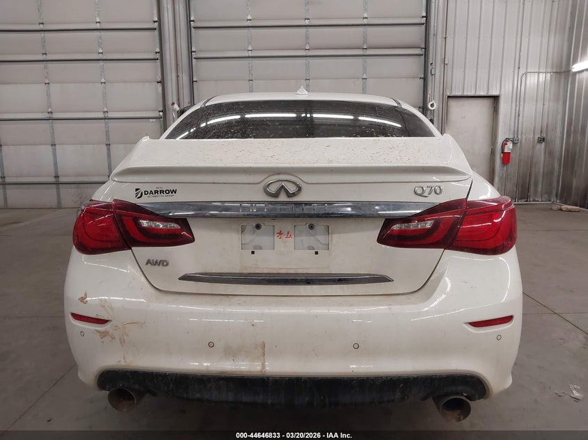 2018 Infiniti Q70 3.7X Luxe VIN: JN1BY1AR2JM220726 Lot: 44646833