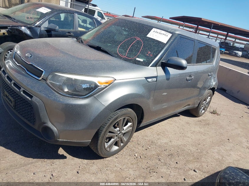 Vin: kndjn2a24g7243510, lot: 45144012, kia soul 20162