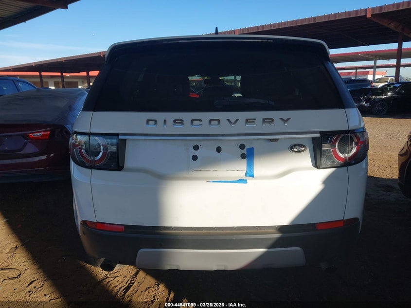 2016 Land Rover Discovery Sport Hse Lux VIN: SALCT2BG9GH559996 Lot: 44647099