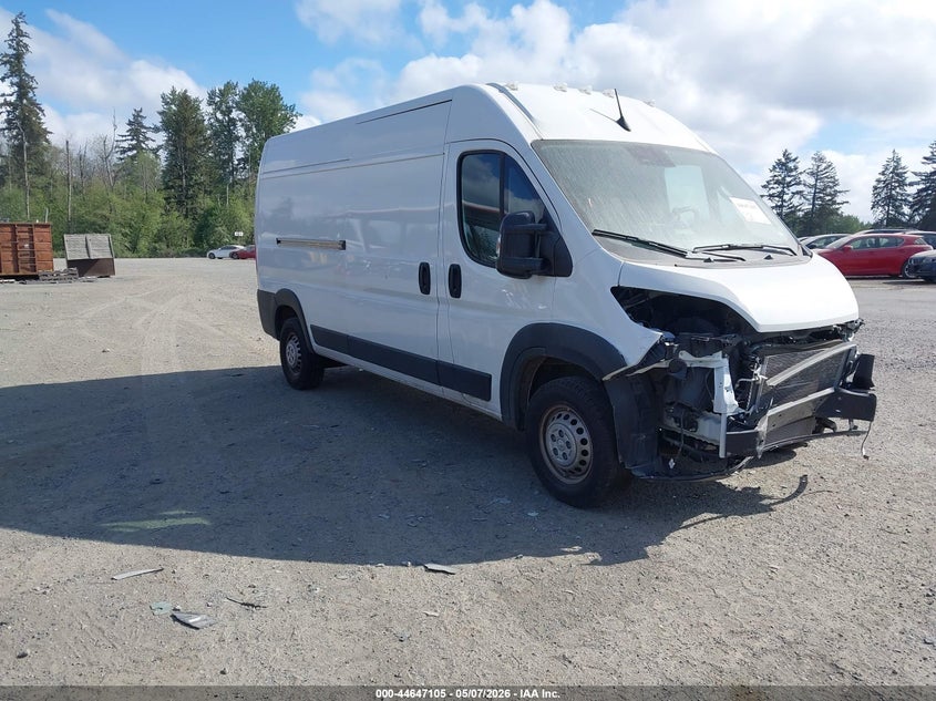 Vin: 3c6lrvdg3se504552, lot: 45144122, ram promaster 2500 tradesman high roof 159 wb w/pass seat 2025 img_1