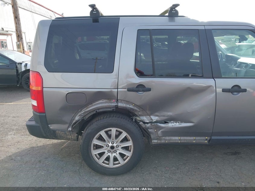 2008 Land Rover Lr3 V8 Se VIN: SALAE25498A442867 Lot: 44647147