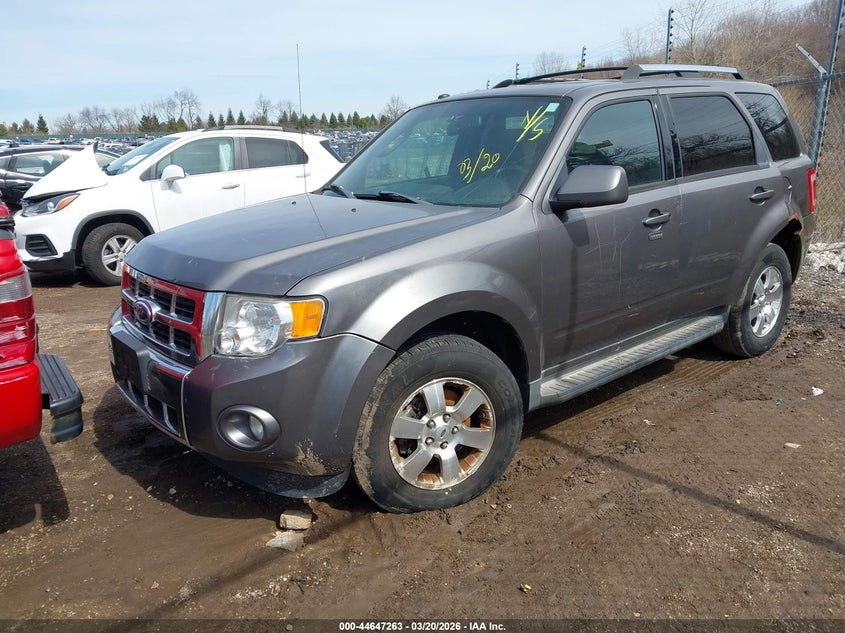2012 Ford Escape 3.0 Limited grey Lot 111044647263 Vin 1FMCU9EG7CKA65816