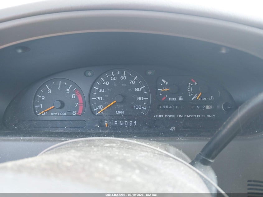 1999 Mercury Villager Estate/Sport VIN: 4M2XV11T8XDJ27851 Lot: 44647296