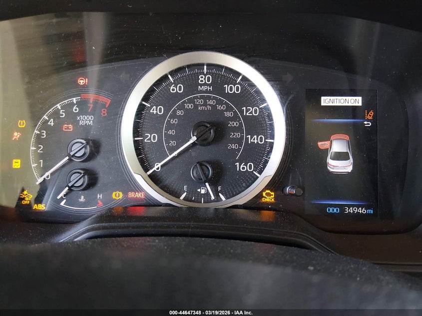 2022 TOYOTA COROLLA auction photo 7