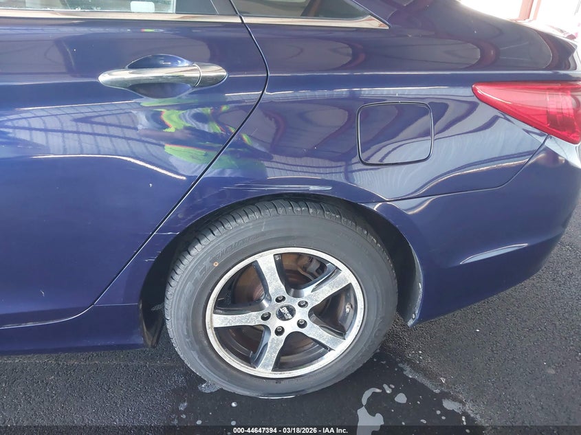 2012 Hyundai Sonata 2.4 Gls blue Lot 111044647394 Vin 5NPEB4AC2CH429230