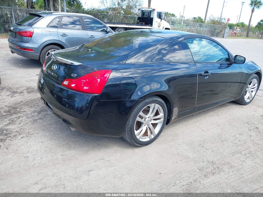 2009 Infiniti G37 Journey