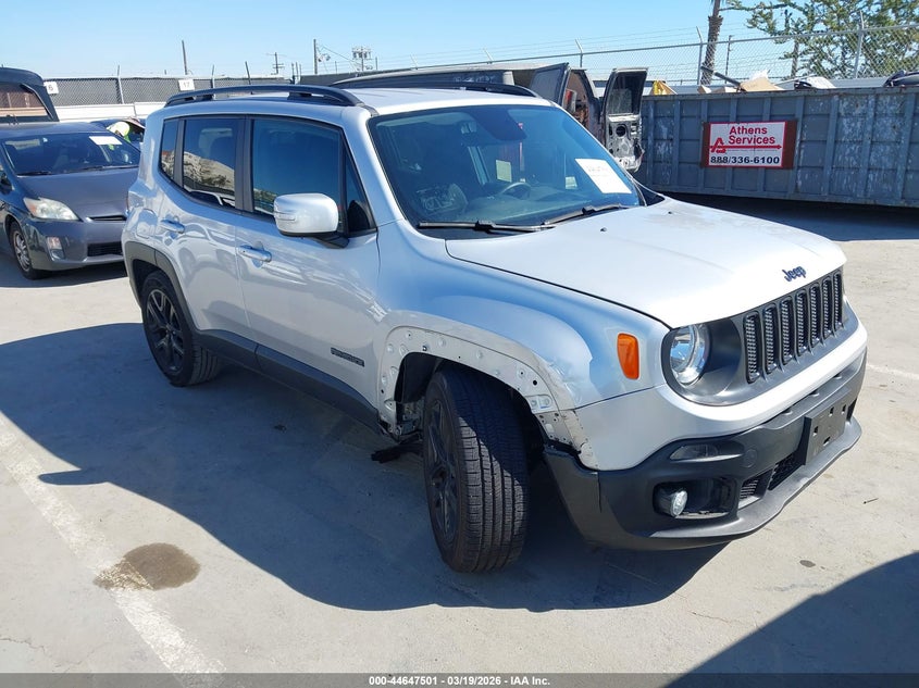 2018 Jeep Renegade Altitude Fwd