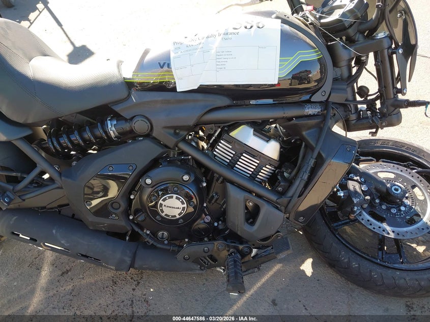 2026 Kawasaki En650 D VIN: JKAENED12TDA36659 Lot: 44647586