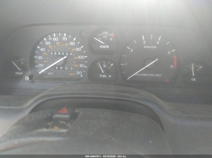 1994 Ford Thunderbird Lx VIN: 1FALP62W0RH215444 Lot: 44647611