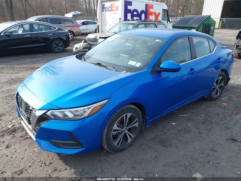 2021 Nissan Sentra Sv Xtronic Cvt