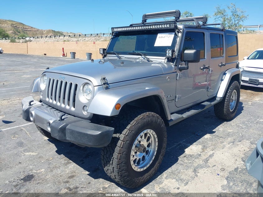 2018 Jeep Wrangler Jk Unlimited Sahara 4X4