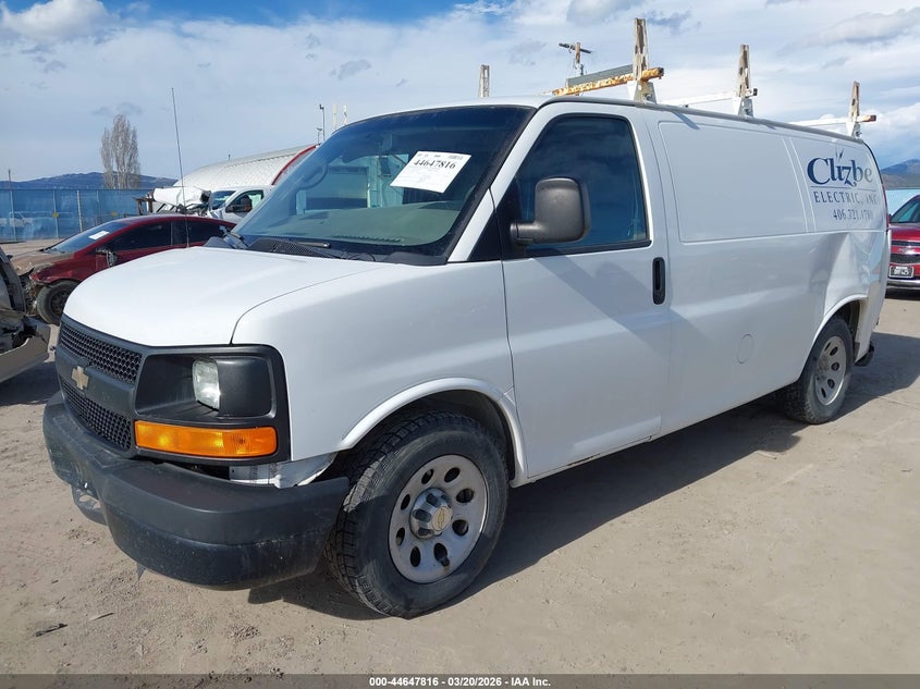 Vin: 1gcshaf40e1130752, lot: 45144833, chevrolet express 1500 work van 20142