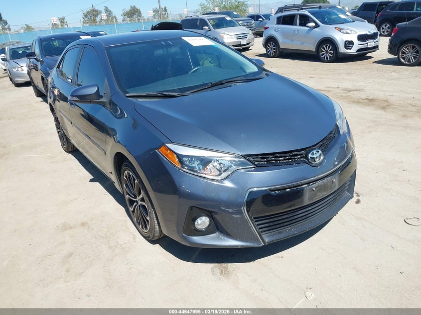 2016 Toyota Corolla S Plus