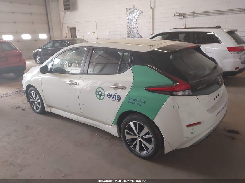 Vin: 1n4az1bv7pc559584, lot: 45145019, nissan leaf s 40 kwh 20233
