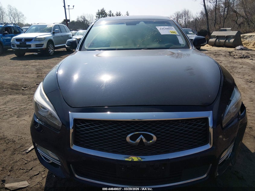 2016 Infiniti Q70L 3.7X VIN: JN1BY1PR0GM720397 Lot: 44648027