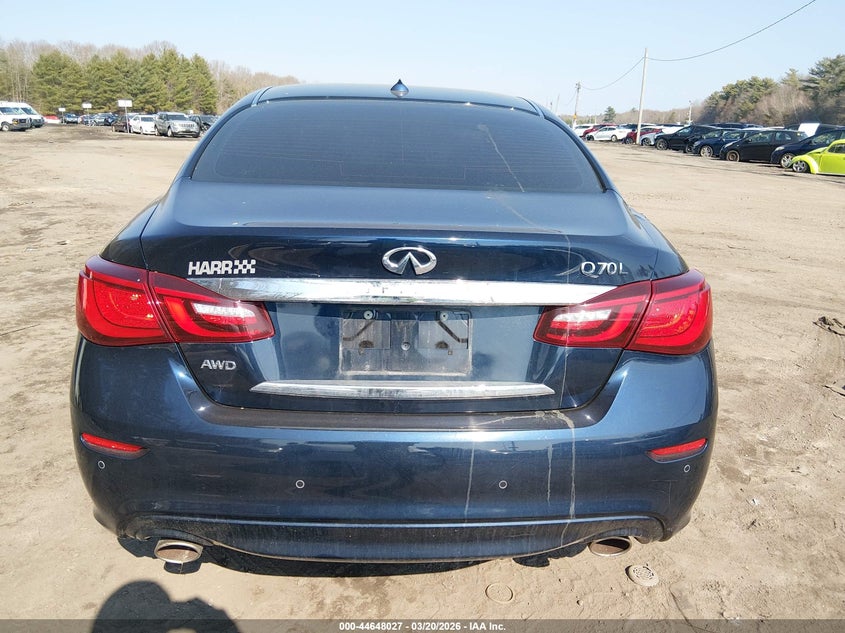 2016 Infiniti Q70L 3.7X VIN: JN1BY1PR0GM720397 Lot: 44648027